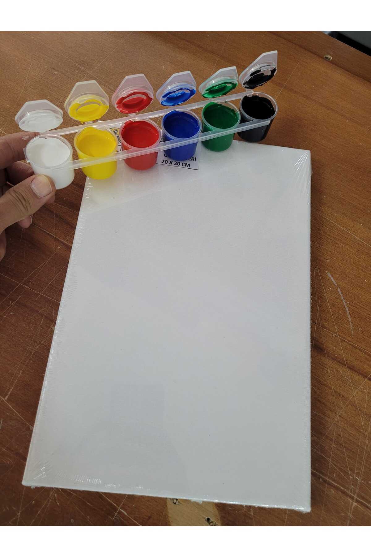 O&S Oyun ve Sanat Eğlen-Üret Bebek El Ayak Izi - Aile El Ağacı - Aile El Hatıra - Resim Başlangıç Seti- Tuval (TUAL) Seti fotoğrafı 2 (önizleme)