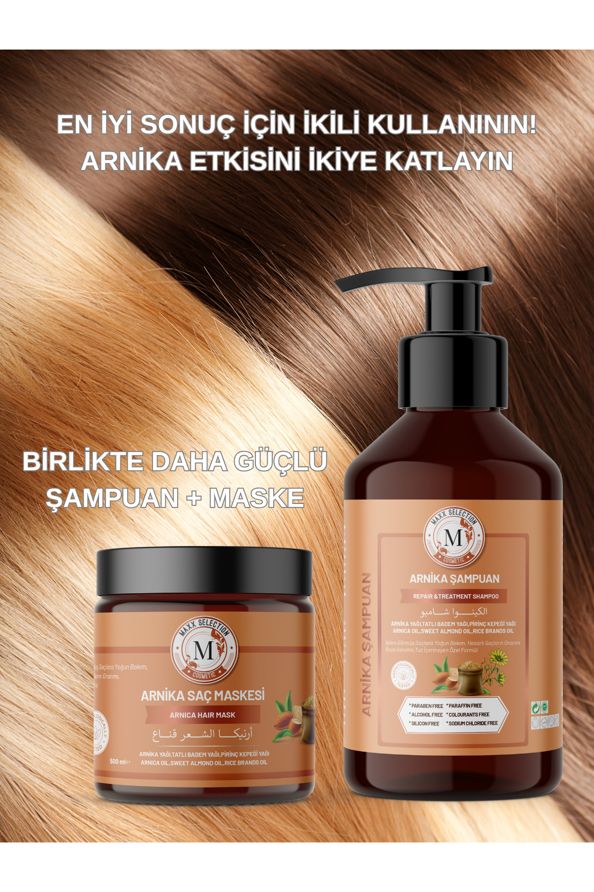 MAXXSELECTION Dolgunlaştırıcı Onarıcı Besleyici Uzamaya Yardımcı