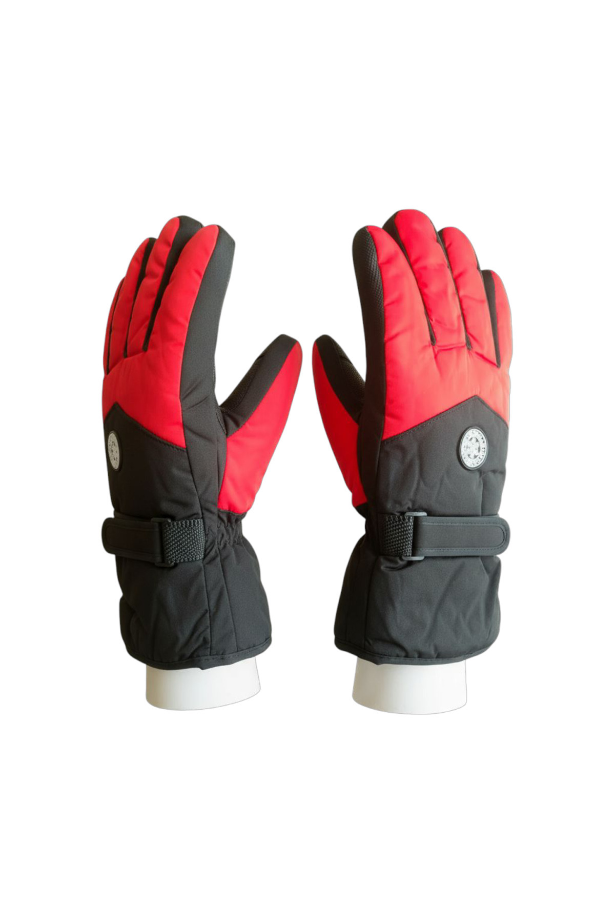 Mustran Su Geçirmez Kışlık Kar Motor Motosiklet Bisiklet Outdoor Eldiven – Termal Kürklü Unisex