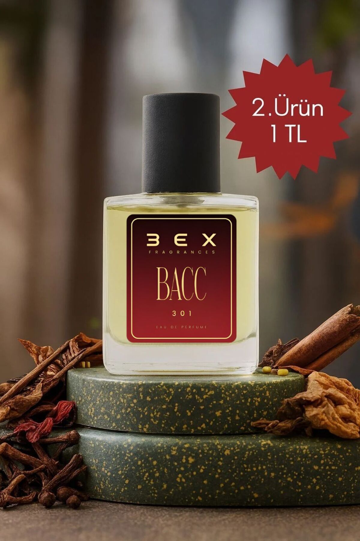 3ex 301 - Bacc 50ml Unisex Parfüm 999, One Size