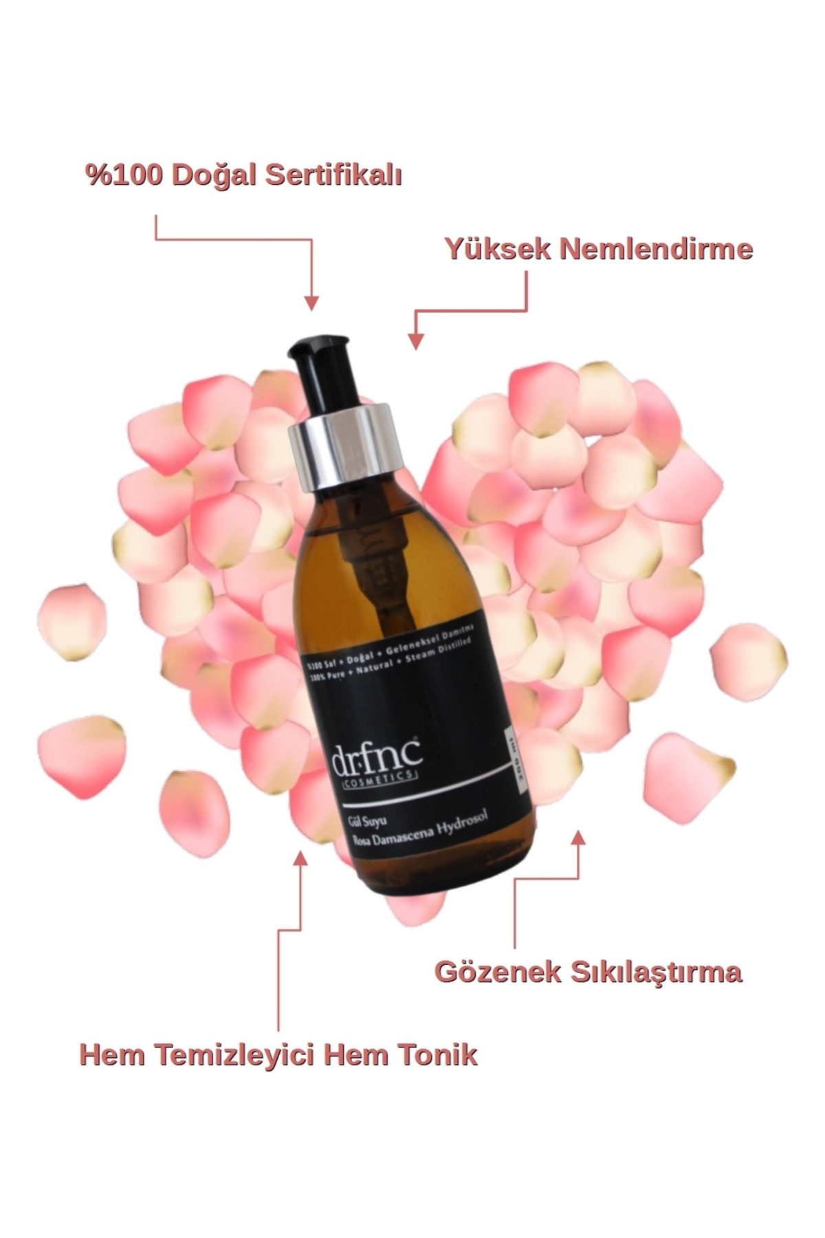 Gül Suyu 200 Ml Pompalı — 0486 — تصویر 4 از 7