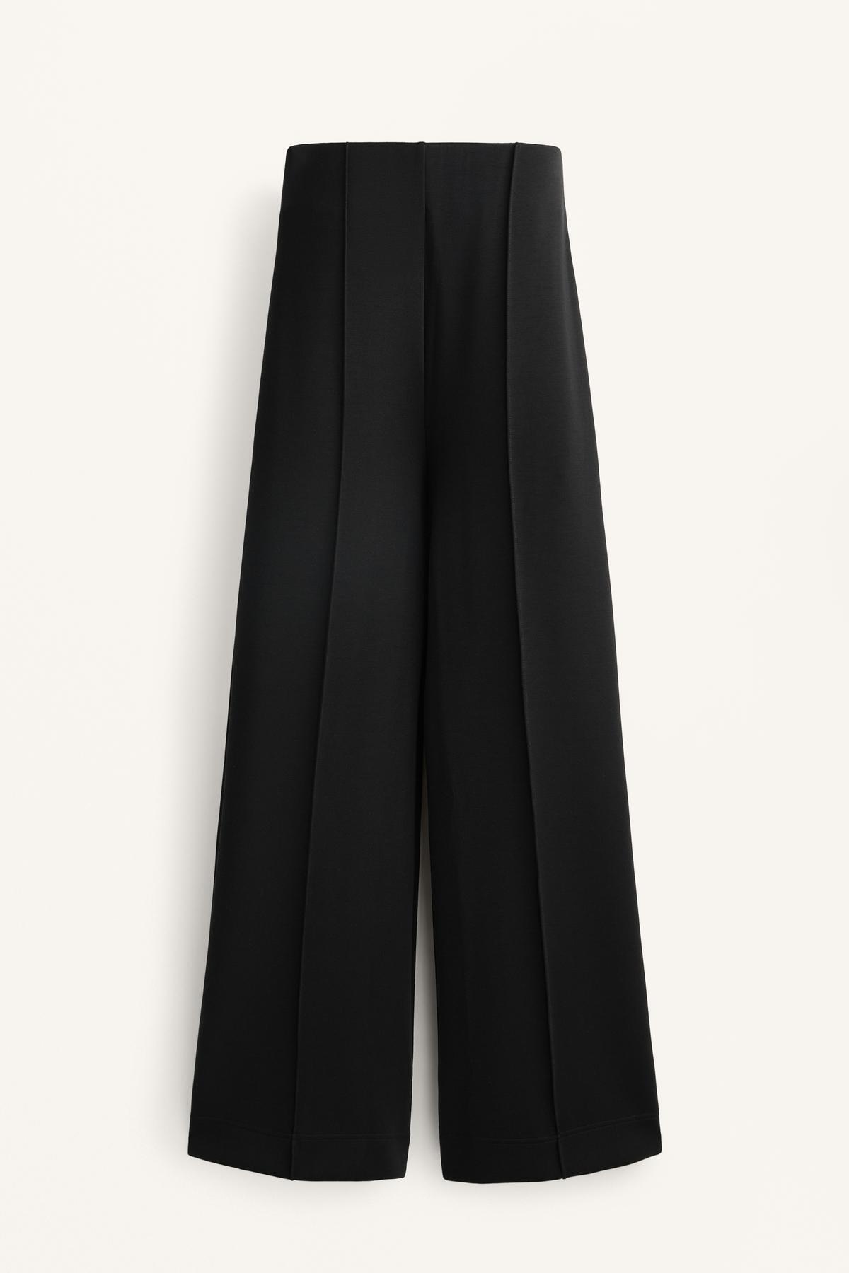 Oysho  Modal içeren nervür detaylı düz kesim pantolon - Görsel 8