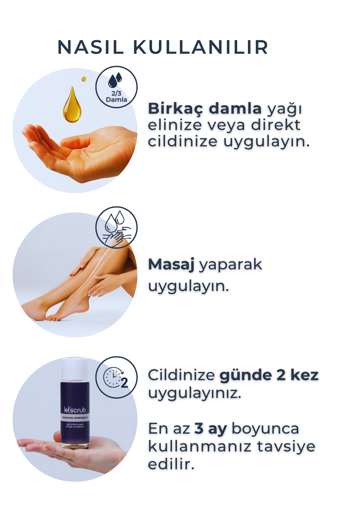 Çatlak & Leke Karşıtı Nemlendirici Bakuchiol Cilt Bakım Yağı (Shea-Bakuchiol-Almond-Baobab) — 8684378716361 — تصویر 7 از 8
