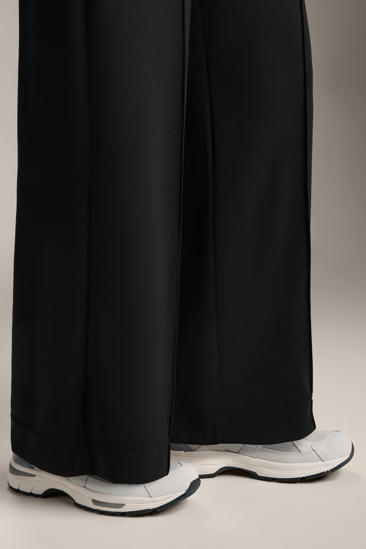 Oysho  Modal içeren nervür detaylı düz kesim pantolon - Görsel 4