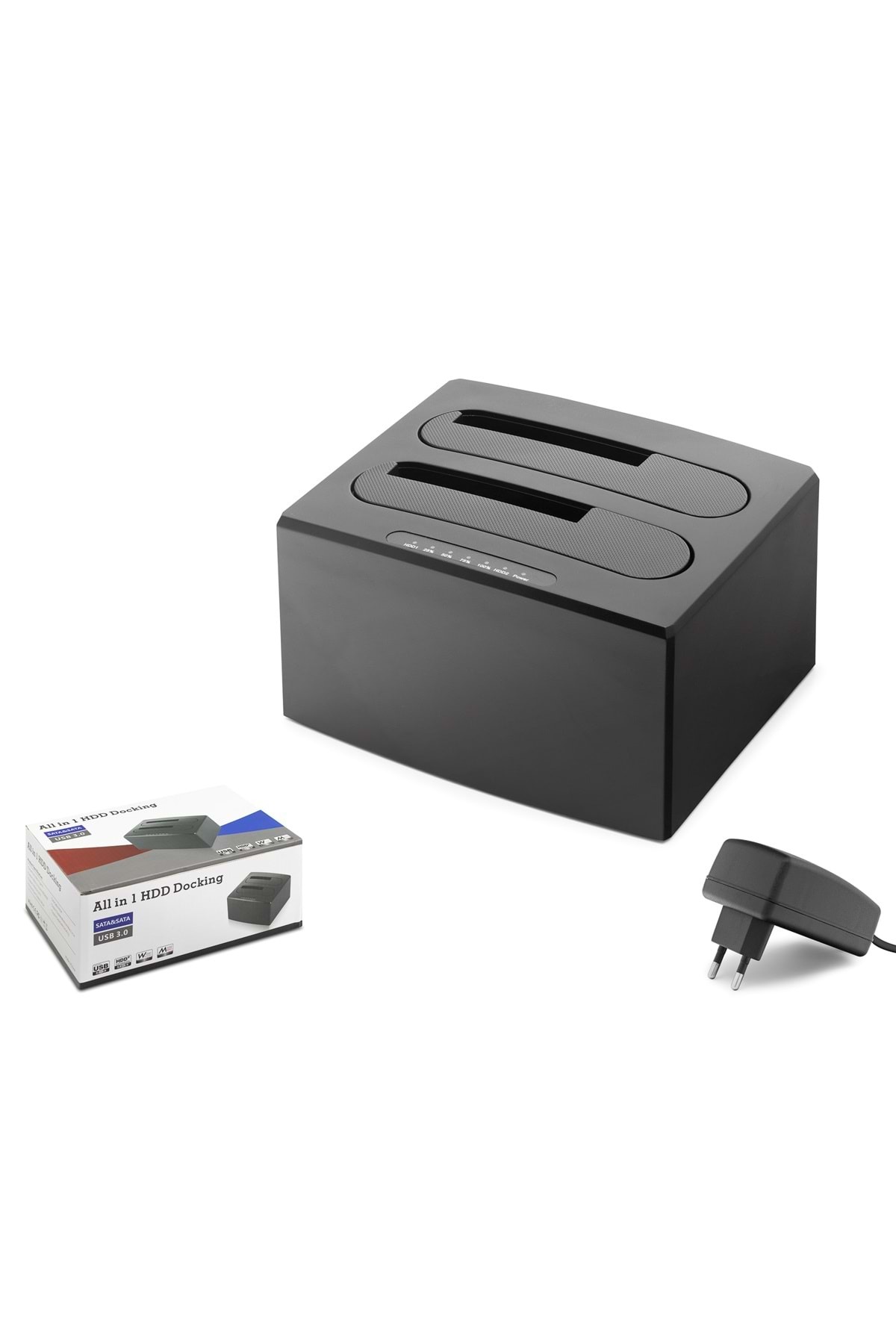 Genel Markalar HDX1791 USB 3.0 SATA HDD SSD Docking Station 2.5