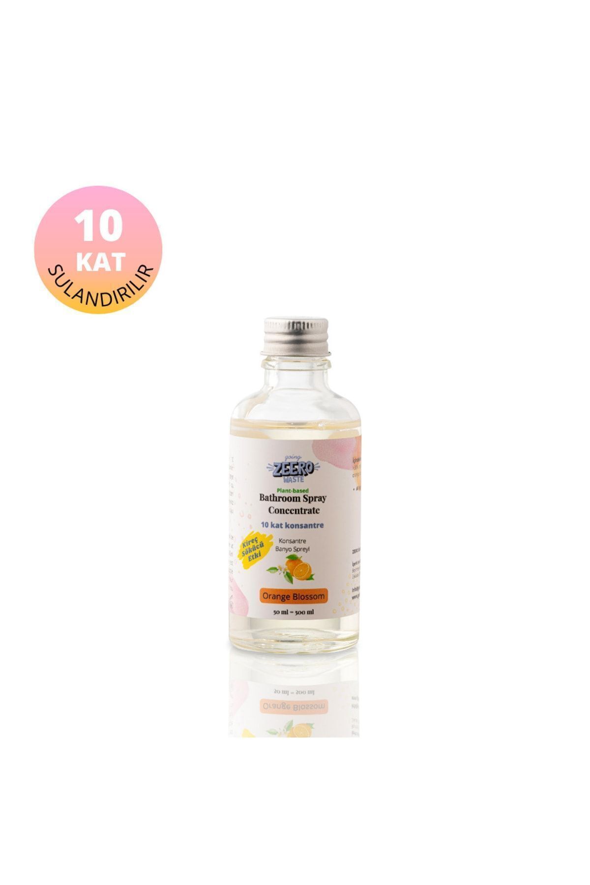 Going Zeero Banyo Temizleme Spreyi - Süper Konsantre - Orange Blossom Banyo Yüzey Temizleyici