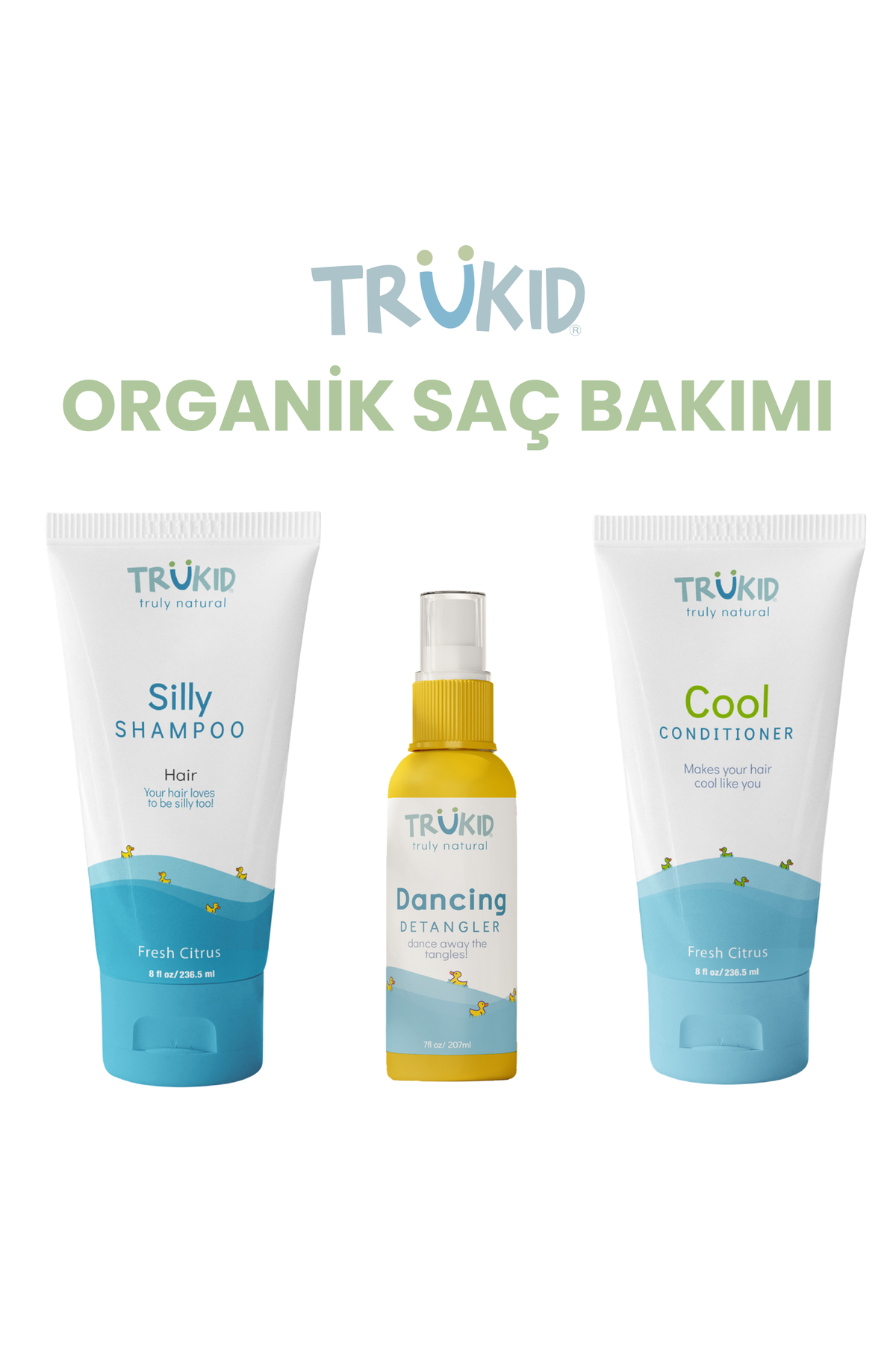 Trukid Göz Yakmayan Organik Şampuan 236.5 ml - Silly Shampoo fotoğrafı 6 (önizleme)