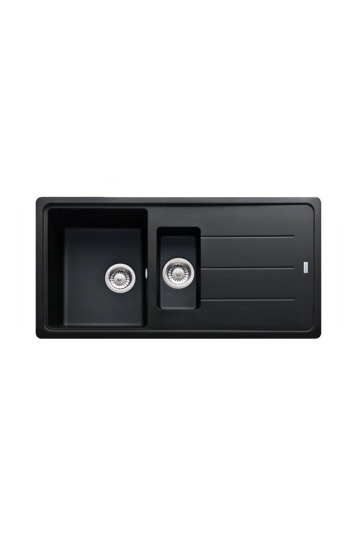 Basis Granite BFG 651 Sink, Nero, 1.5 Bowl, 97x50 cm
