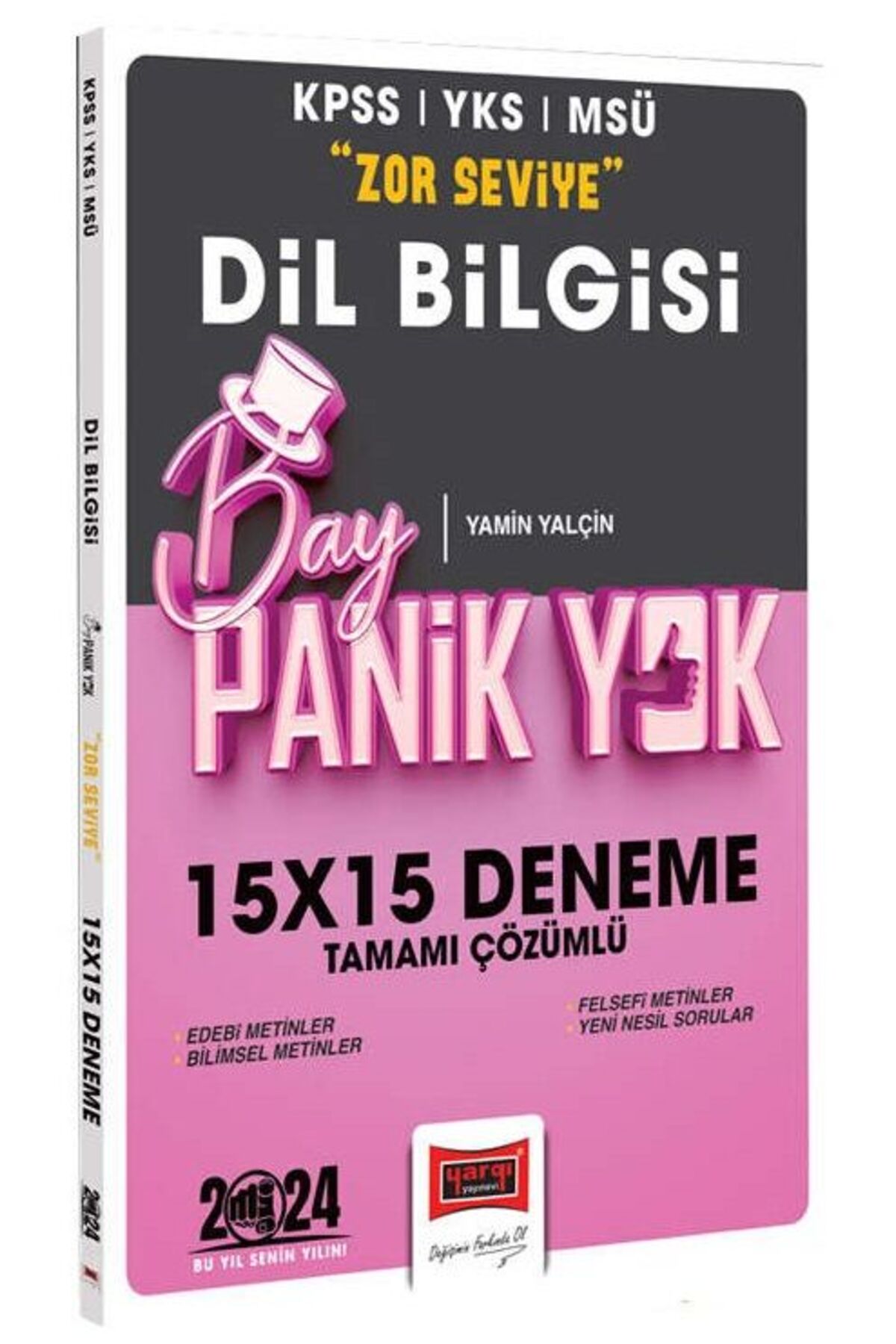 Yargı Yayınları SÜPER FİYAT - Yargı 2024 KPSS YKS MSÜ Dil Bilgisi