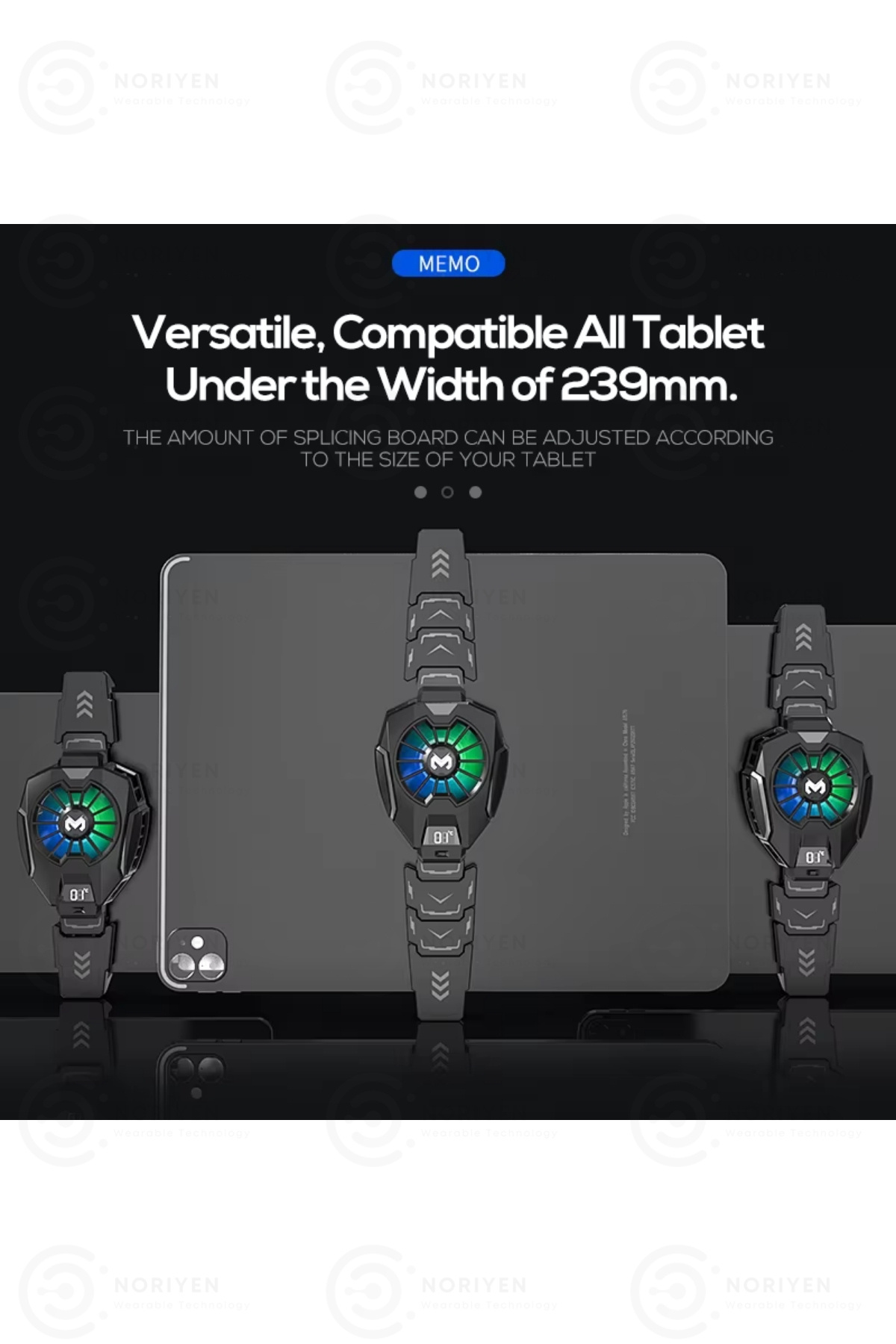 Yeni Nesil Ultra Güçlü Magsafe Manyetik Mıknatıslı Buz Soğutma Cep Telefonu ve Tablet Fan Soğutucu