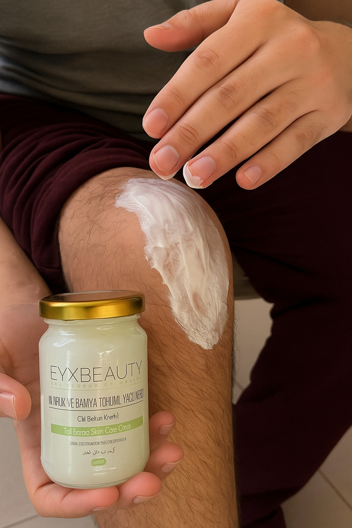 Kuyruk ve Bamya Tohumu Yağlı Krem 100 ml — EYXBEAUTY01 — تصویر 2 از 3