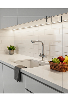 ACAR Keti Serisi Arıtmalı Kuğu Eviye Bataryası Mutfak Bataryası Arıtmalı Evye...