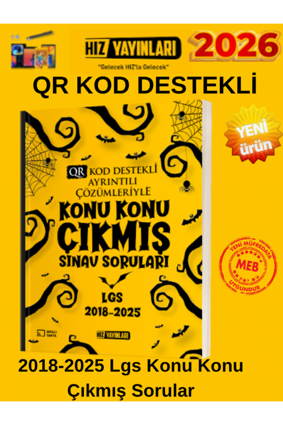 Hız ve Renk Yayınları Hız Yayınları 8.Sınıf Konu Konu LGS Çıkmış