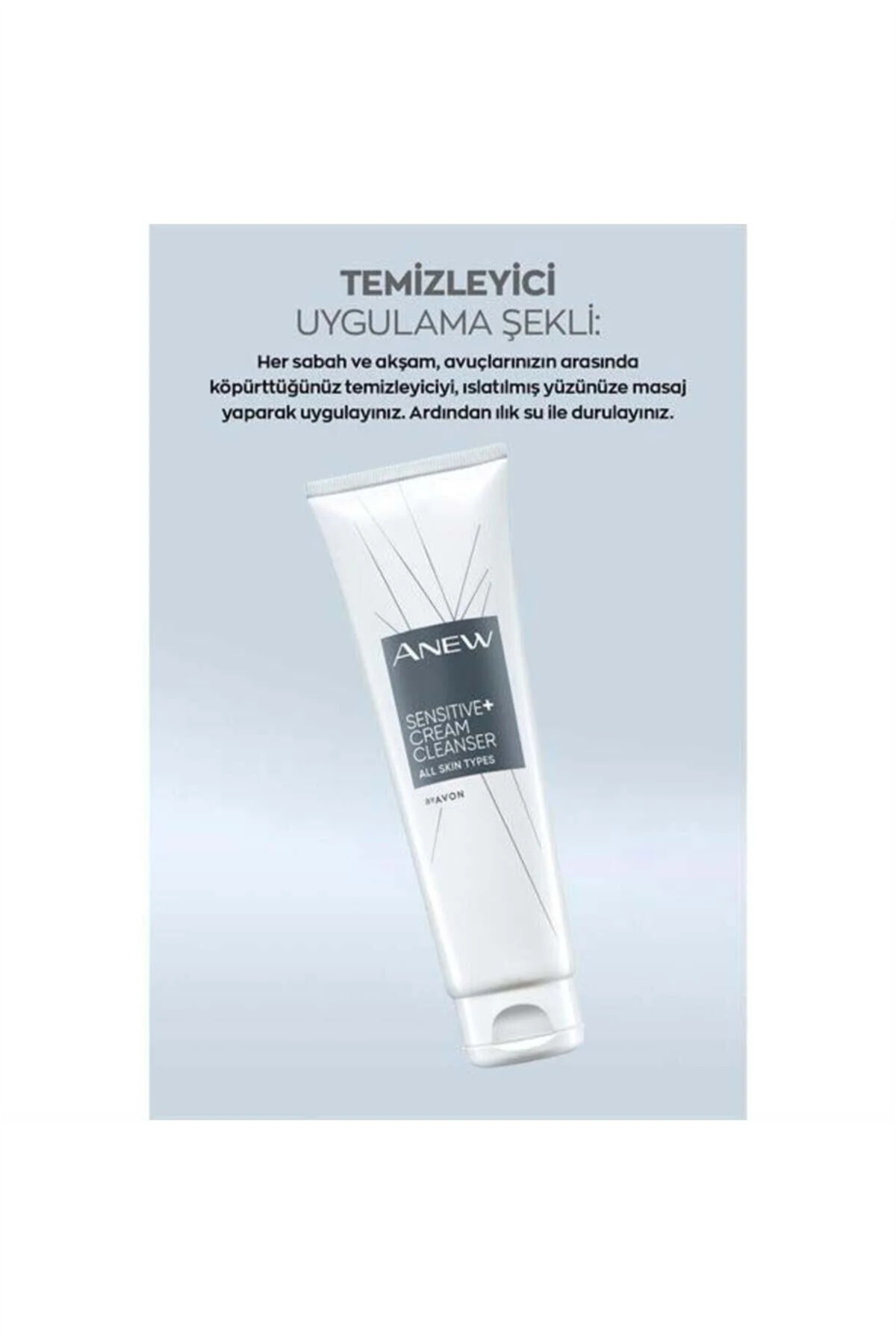 Anew Sensitive+ Krem Temizleyici - 150ml