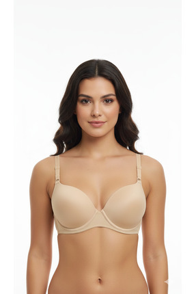 HS İÇ GİYİM Kadın Ten Dolgulu Destekli Push Up Balenli Sütyen Le Jardin