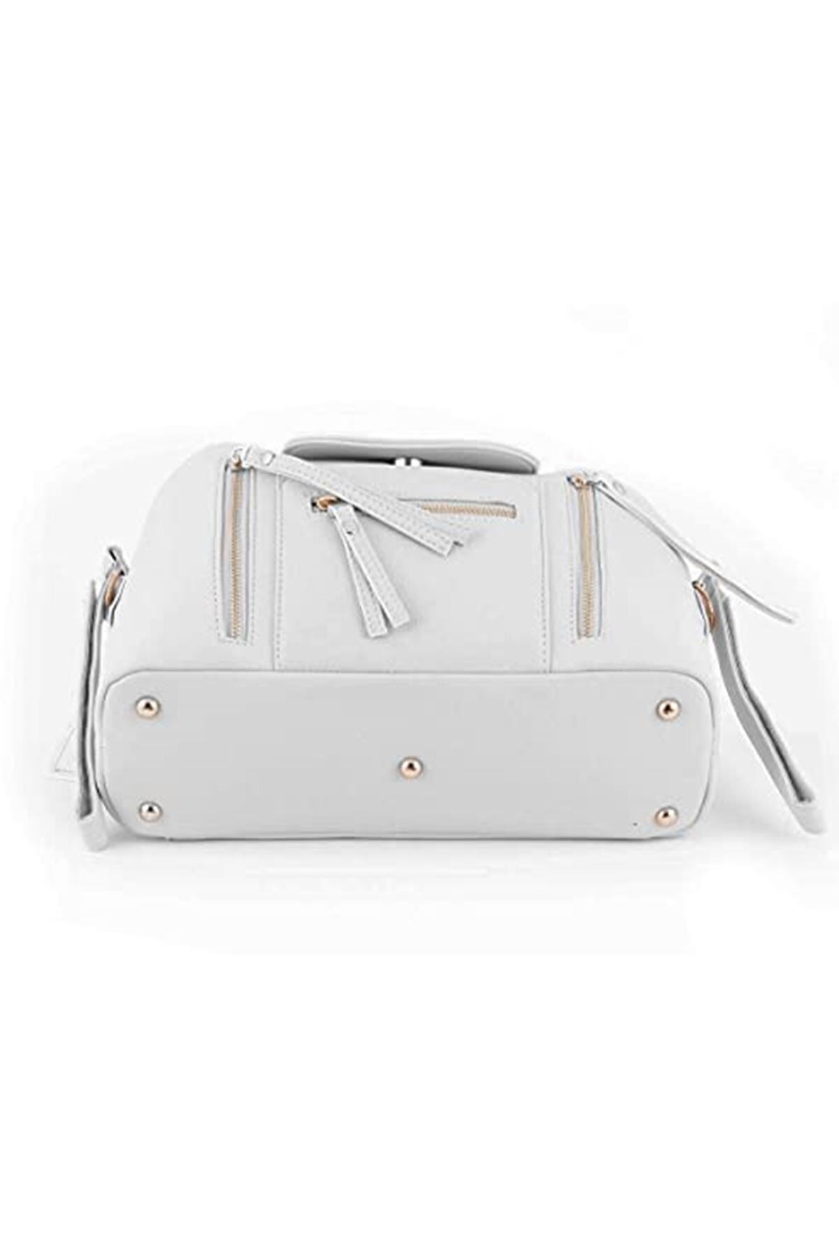 motheric Gri Bebek Arabası Organizer Omuz Askılı Bakım Çantası, Puset Düzenleyici Organizatörü fotoğrafı 2 (önizleme)