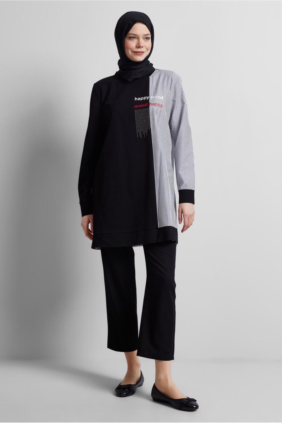 آلوینا تونیک ورزشی راه راه کد ۴۴۷۴۹ آلوینا تونیک ورزشی راه راه کد ۴۴۷۴۹