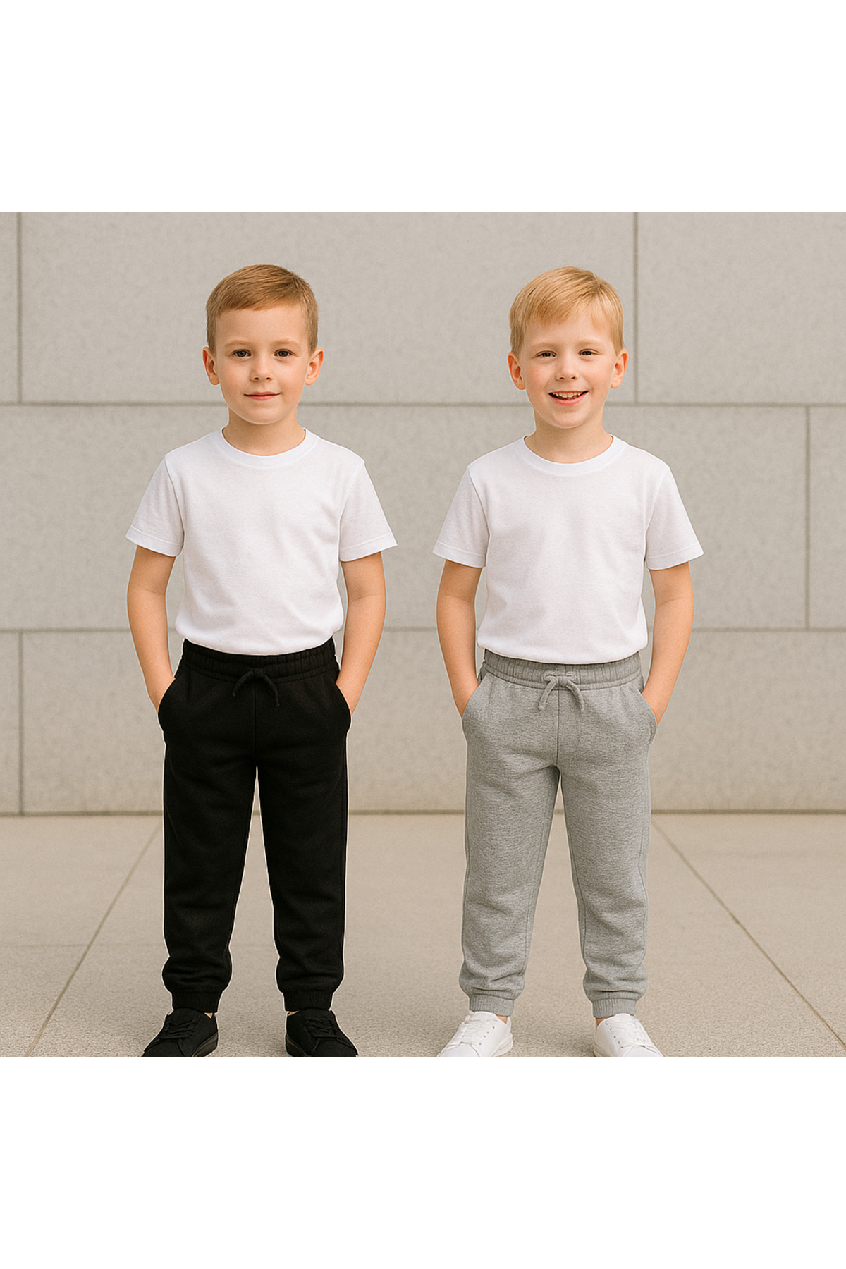 NETTENSTORE 2 li avantaj paket jogger rahat giyim eşofman altı görsel 2