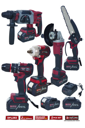 Daflong ULTRA 5'Lİ SET 600NM TORKLU-KIRICI DELİCİ HİLTİ-DEVİRLİ TAŞLAMA-MATKA...