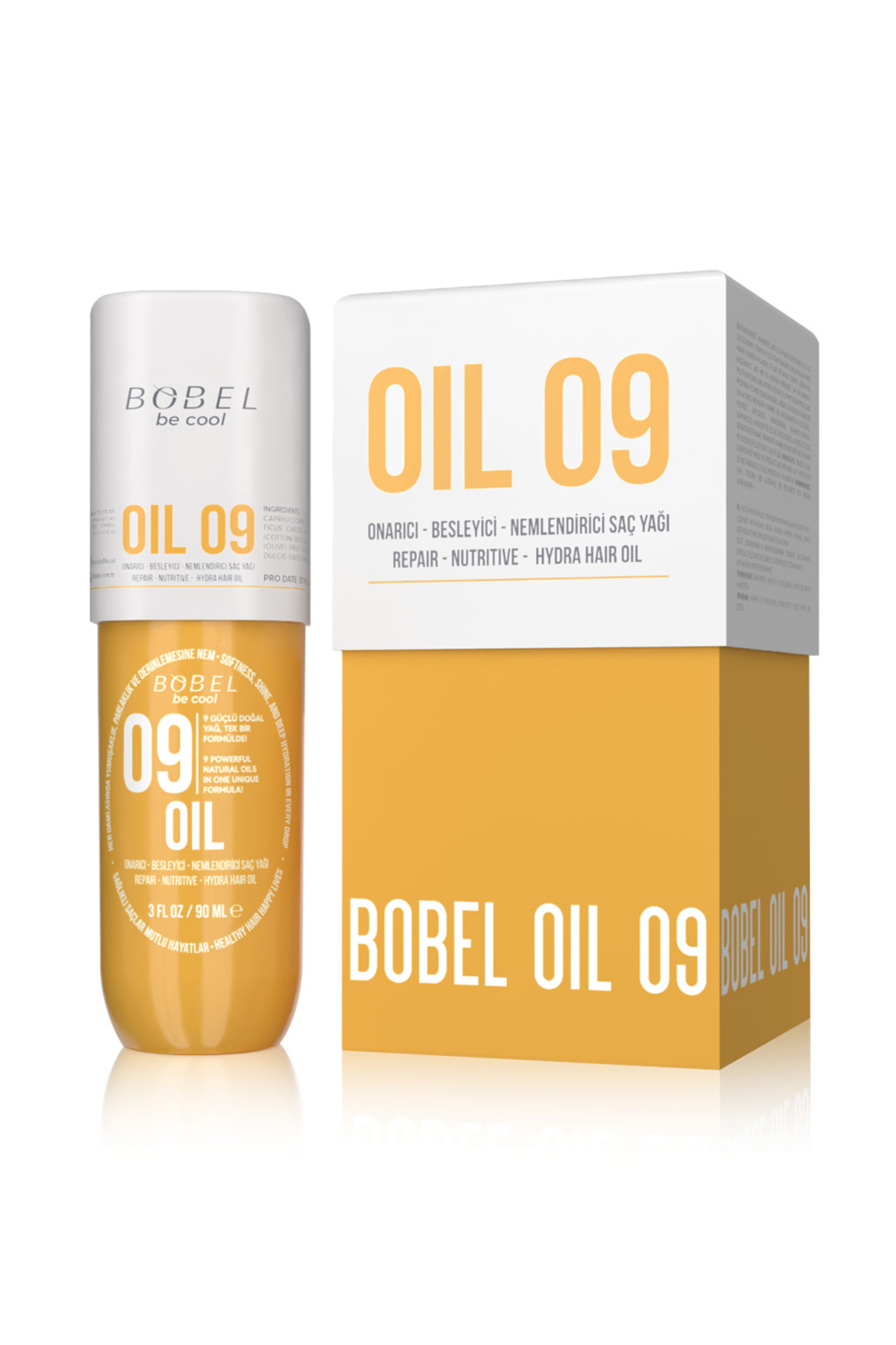 Oil-09 Vegan Saç Bakım Yağı 90 ml — Oil09 — تصویر 3 از 4