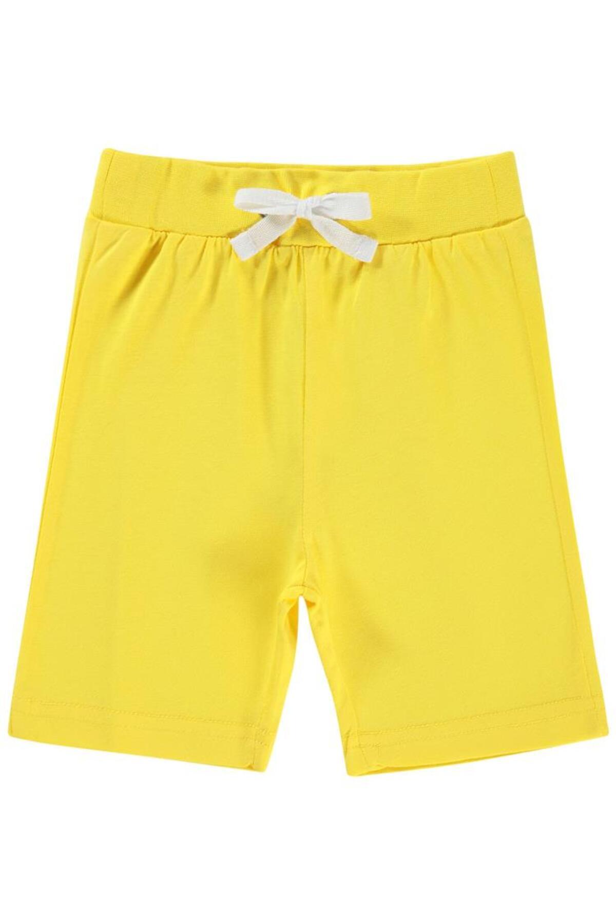 سیویل بیبی کاپری پسرانه طرح دار ۶-۱۸ ماه - زرد ۱۸-۲۴ ماه