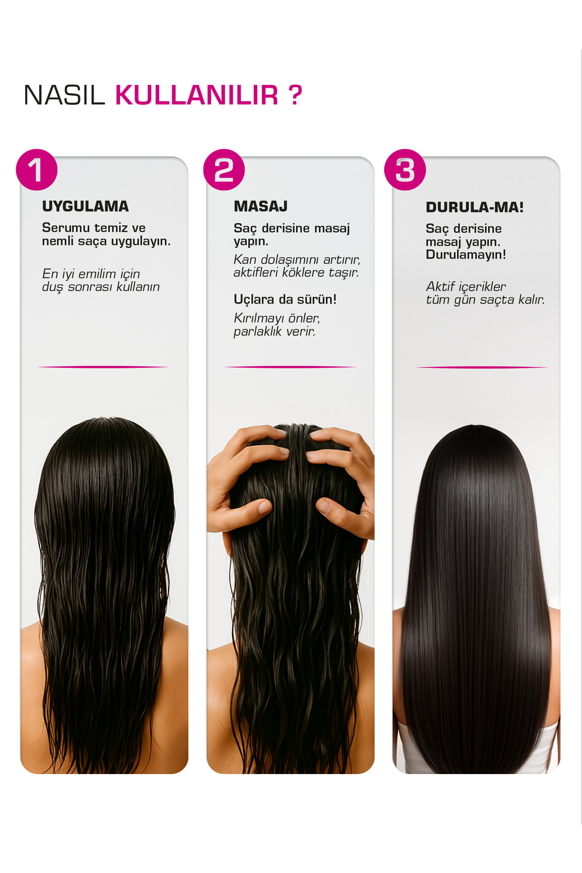 Kırmızı Soğan Özlü Dökülme Karşıtı Saç Bakım Seti 3’lü – Şampuan 400 ml+Maske 275 ml+Serum 100 ml — LIVB-0004 — تصویر 6 از 9