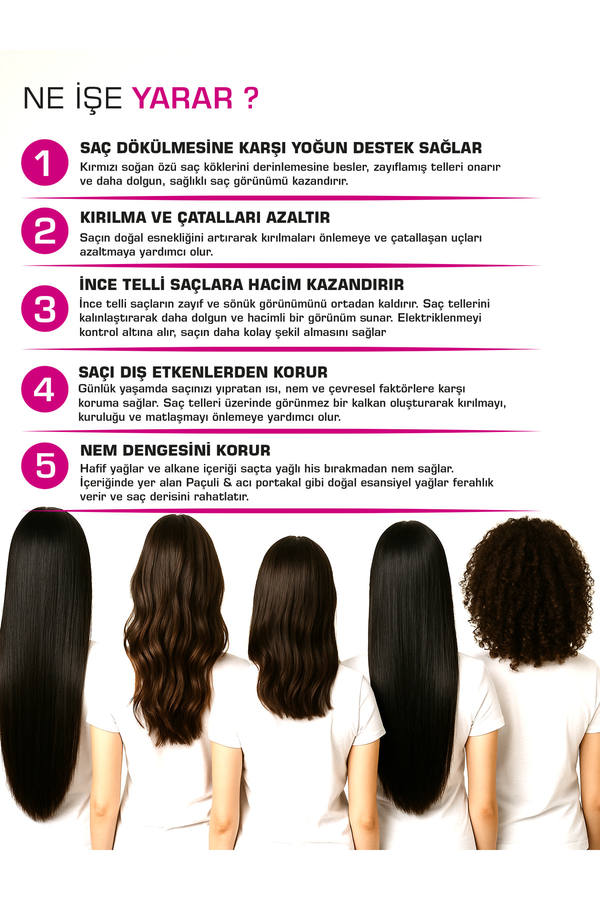 Kırmızı Soğan Özlü Dökülme Karşıtı Saç Bakım Seti 3’lü – Şampuan 400 ml+Maske 275 ml+Serum 100 ml — LIVB-0004 — تصویر 7 از 9