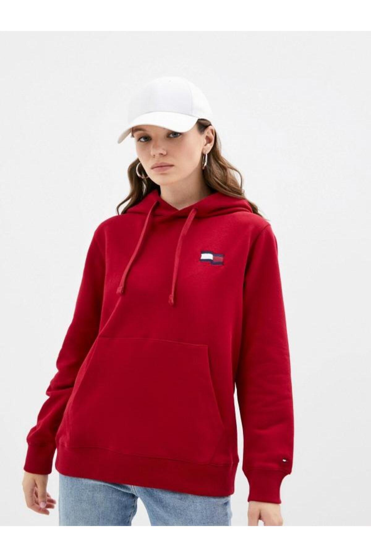 تامی هیلفیگر هودی طرح پرچم معمولی یونیسکس