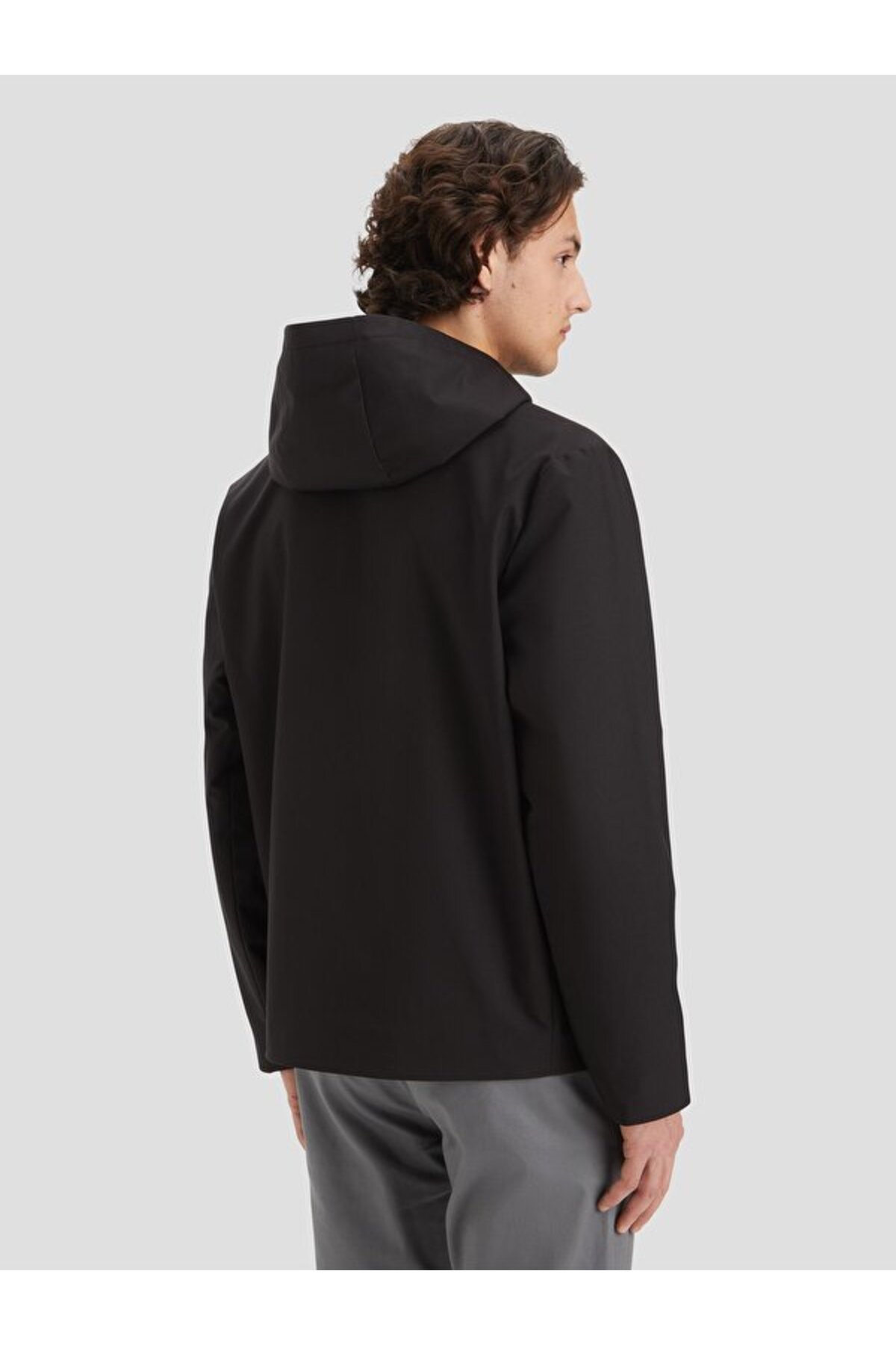 مانتو هودی مدرن Go Stretch Softshell — مشکی A854900000 — تصویر 2 از 5