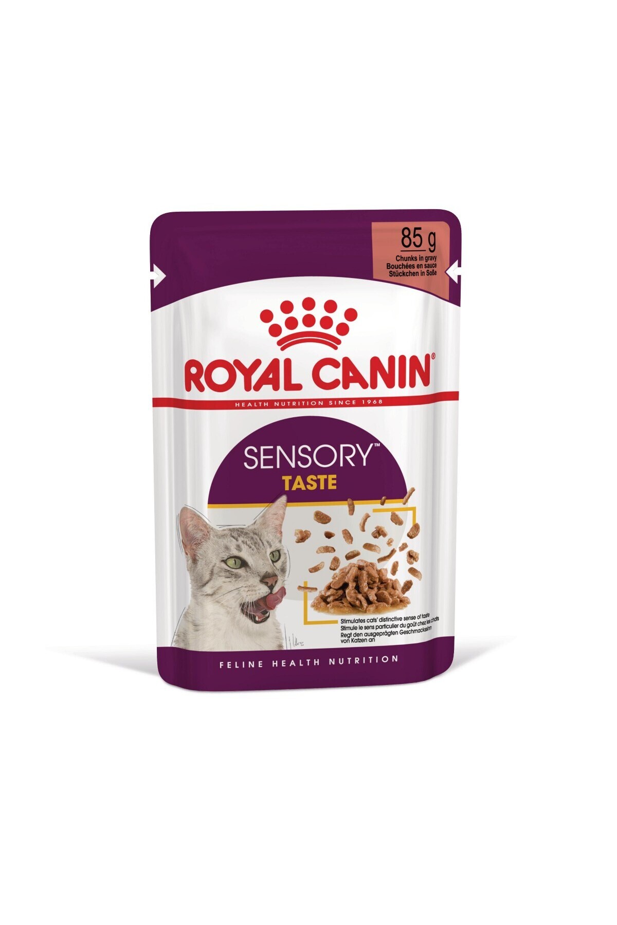Royal Canin Sensory Tat Duyusu için Sos İçerisinde Yaş Kedi Maması 12 x 85g