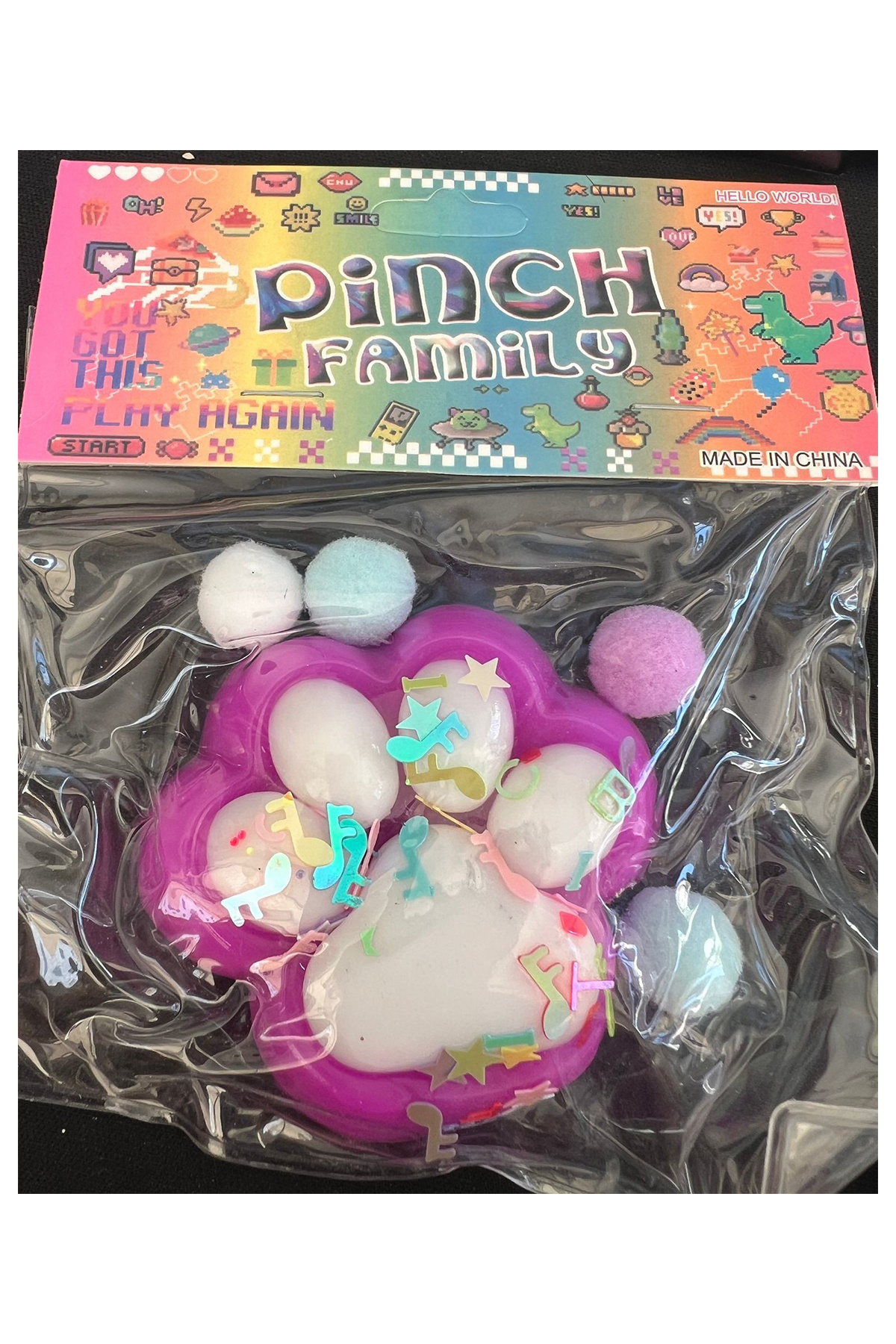 hanemlife yumuşak Sevimli Squishy Kedi Pati Sıkma 7 cm Pati Sukuşi KARIŞIK RENK