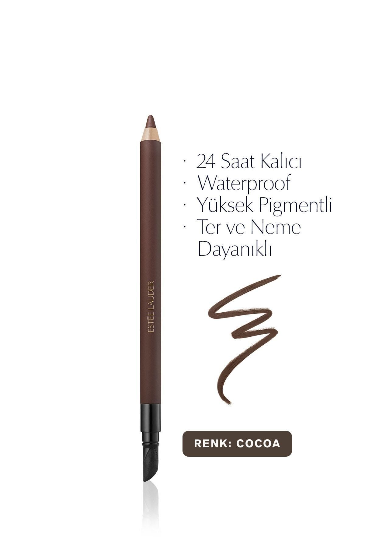 Estee Lauder Göz Kalemi - Double Wear 24 Saat Kalıcı Suya Dayanıklı Waterproof Jel Göz Kalemi -03 Cocoa 1.2g