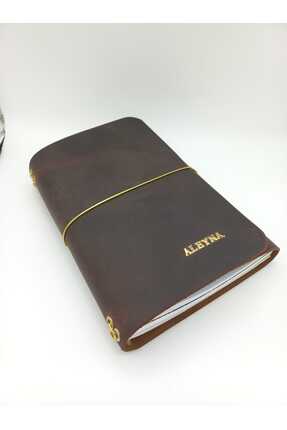 GALANDE Hakiki Deri A5 Defter Kabı - Kılıfı – El Yapımı - İçe Katlanan Model ...