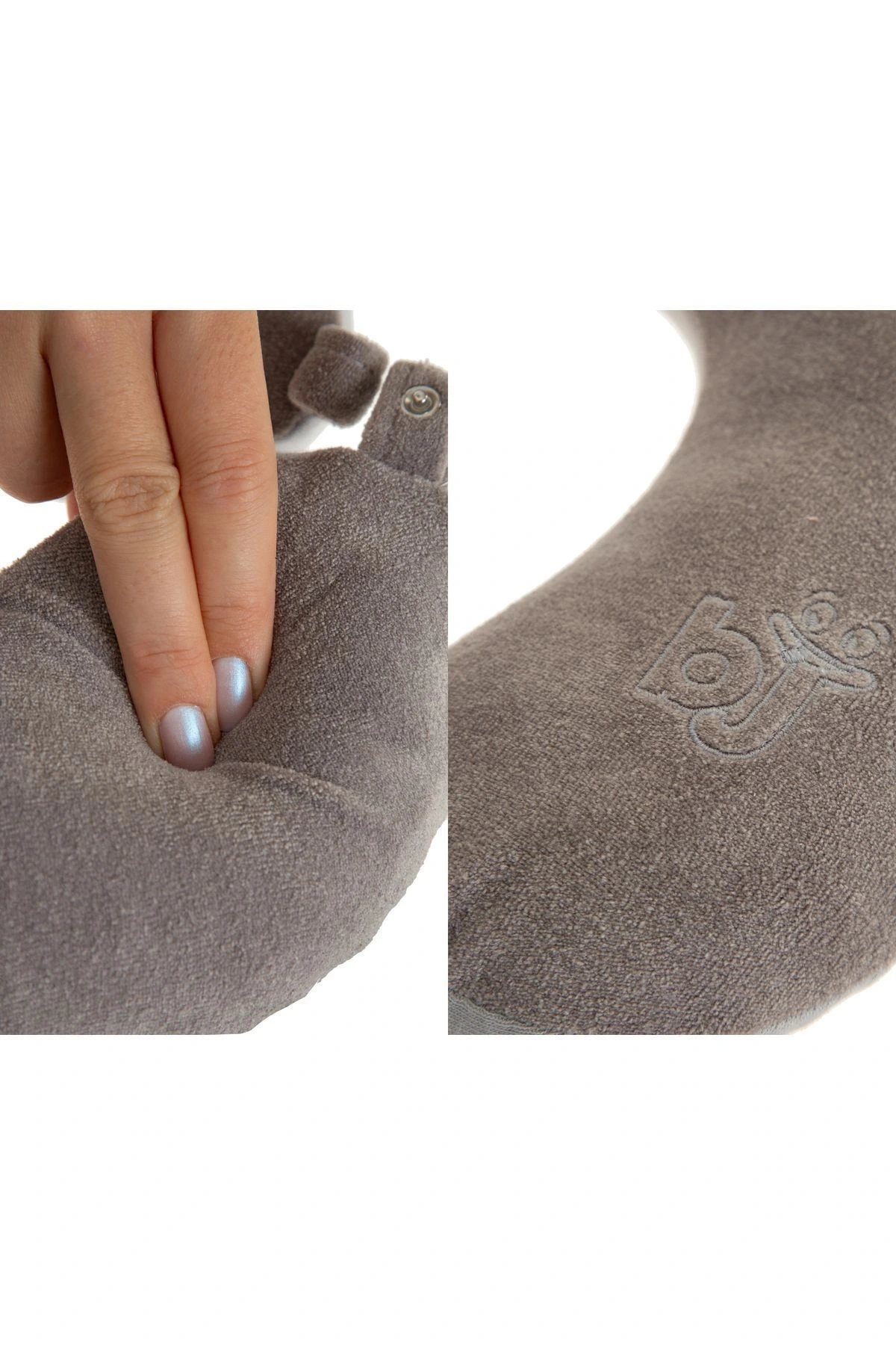 Babyjem Bebek Boyun Koruyucu Yastık - Gri fotoğrafı 4 (önizleme)