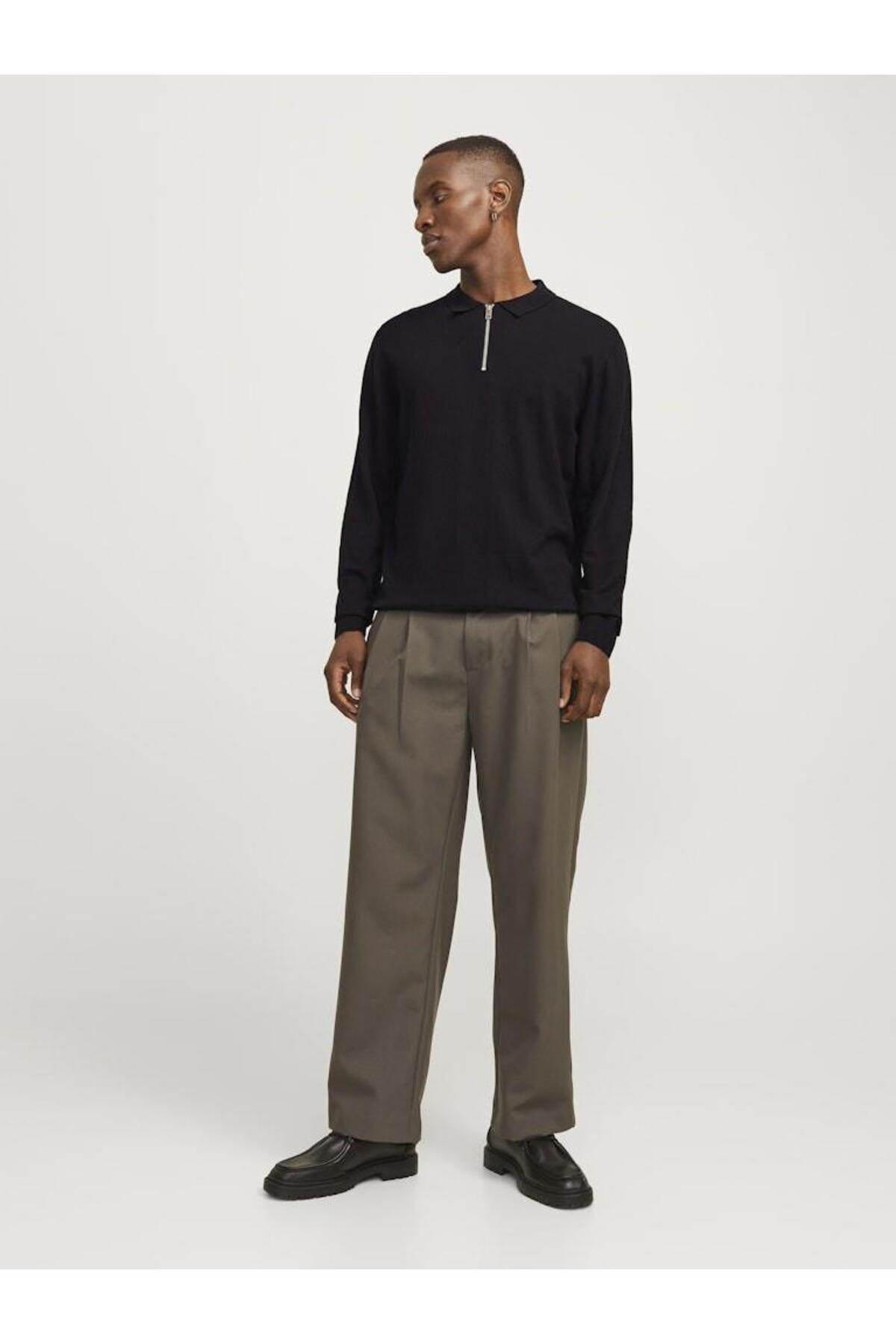 پلیور مردانه راسته آستین بلند | جک اند جونز Jack & Jones TYC3DD2221F9E0B74C75B2300 - تصویر 2