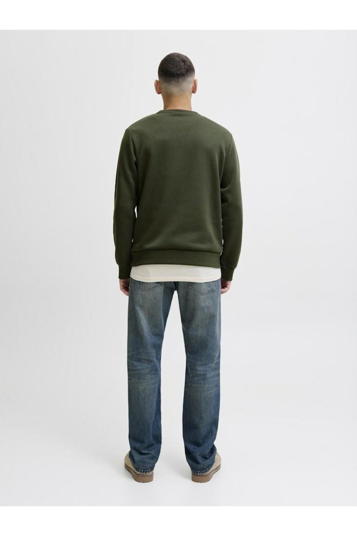 سویشرت مردانه راسته آستین بلند | جک اند جونز Jack & Jones 12278601 - تصویر 4