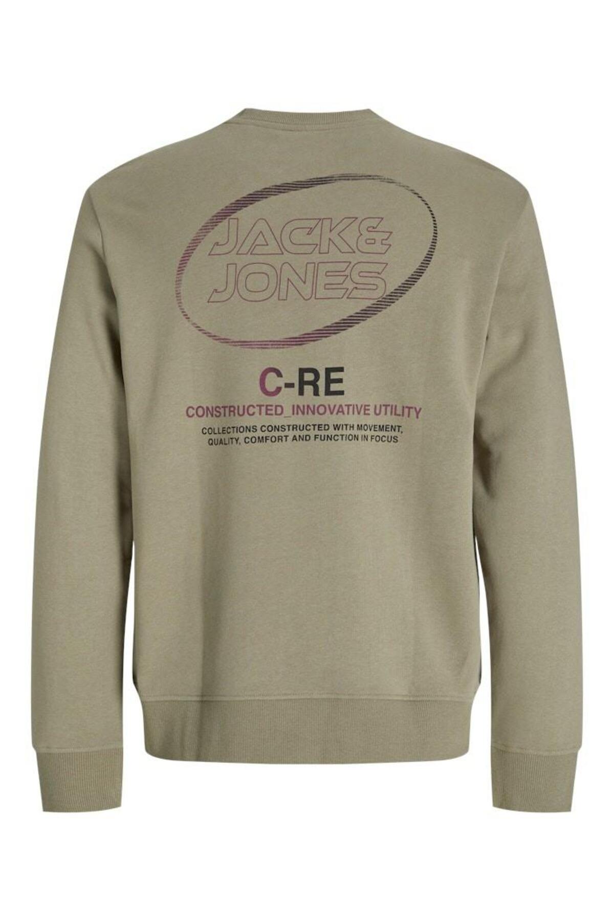 سویشرت مردانه راسته آستین بلند | جک اند جونز Jack & Jones 12277749 - تصویر 2