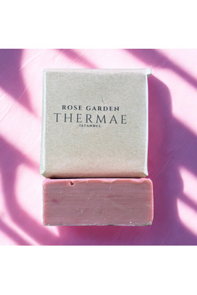 Thermae Doğal Gül Sabunu 135-140gr El Yapımı Doğal İçerikli Aromaterapi Hassa...