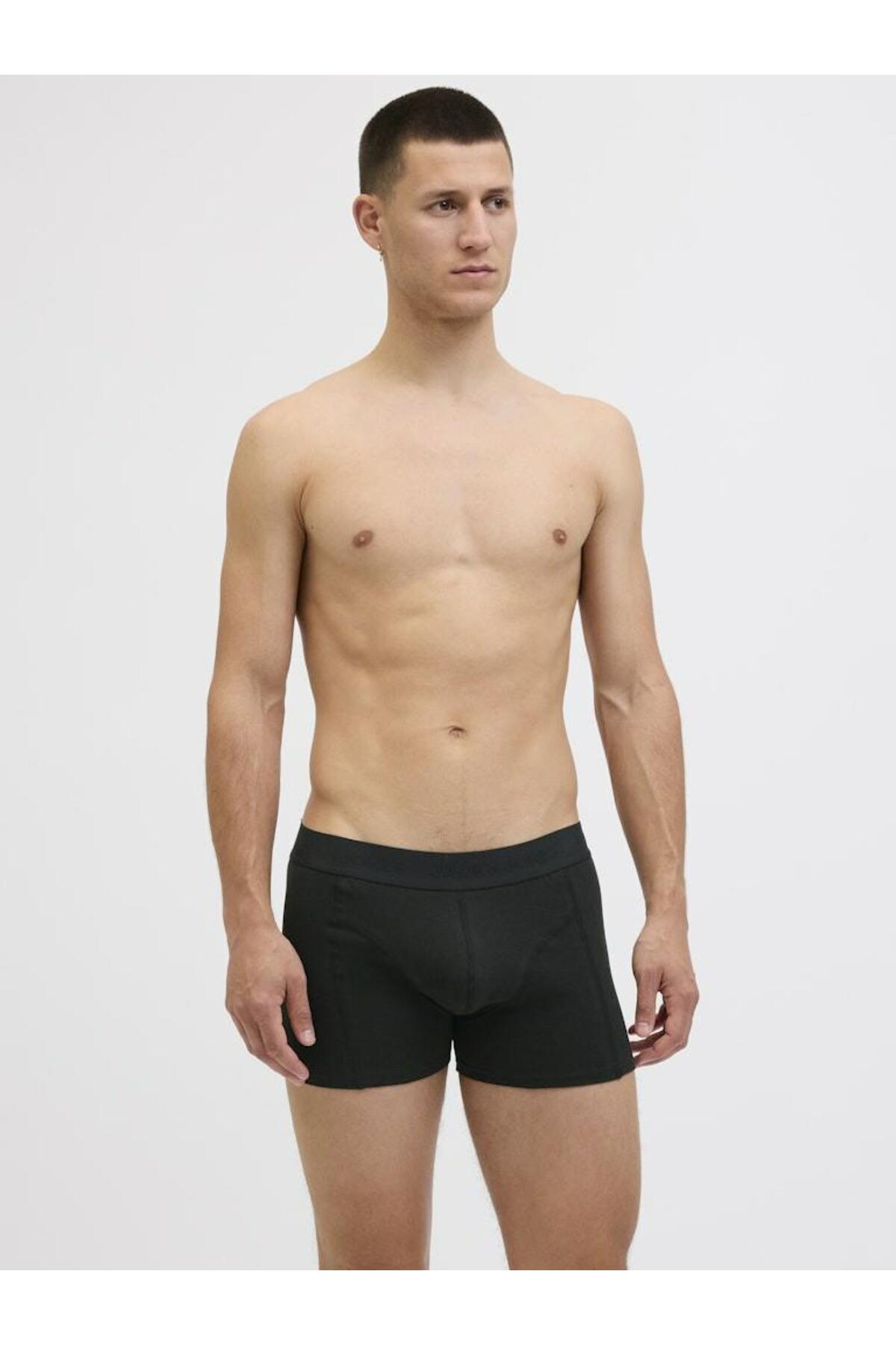 باکسر مردانه راسته فاق نرمال | جک اند جونز Jack & Jones 12275575 - تصویر 5