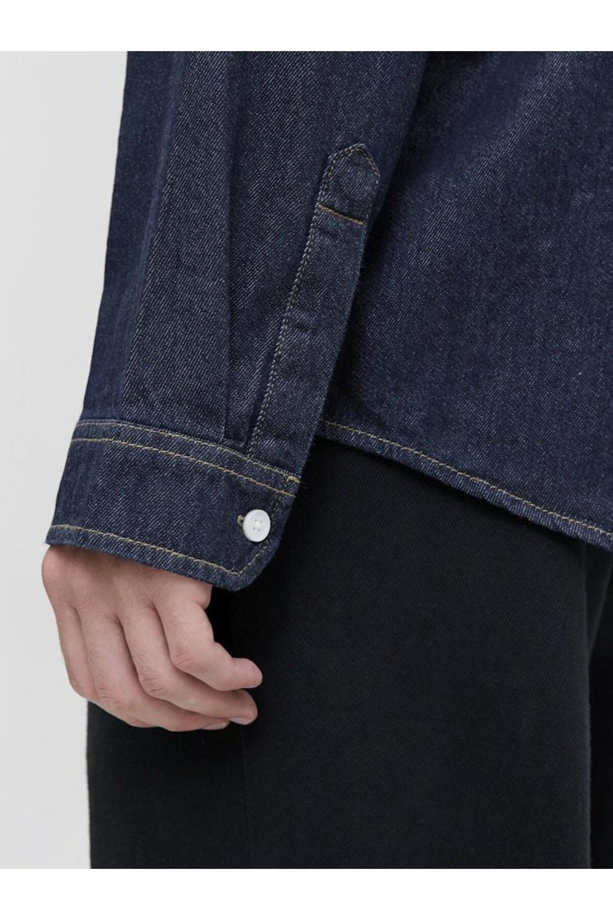 پیراهن مردانه راسته آستین بلند | جک اند جونز Jack & Jones 12282775 - تصویر 8
