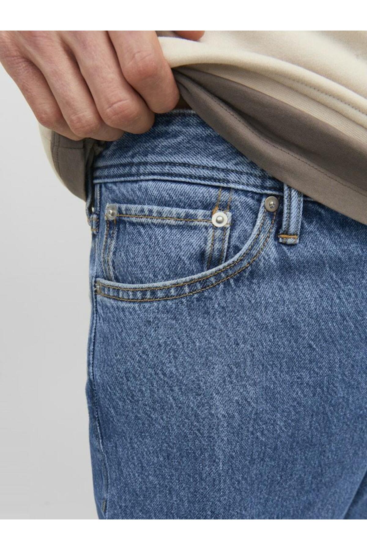 شلوار جین مردانه راسته فاق نرمال | جک اند جونز Jack & Jones 1350-99-08979 - تصویر 3