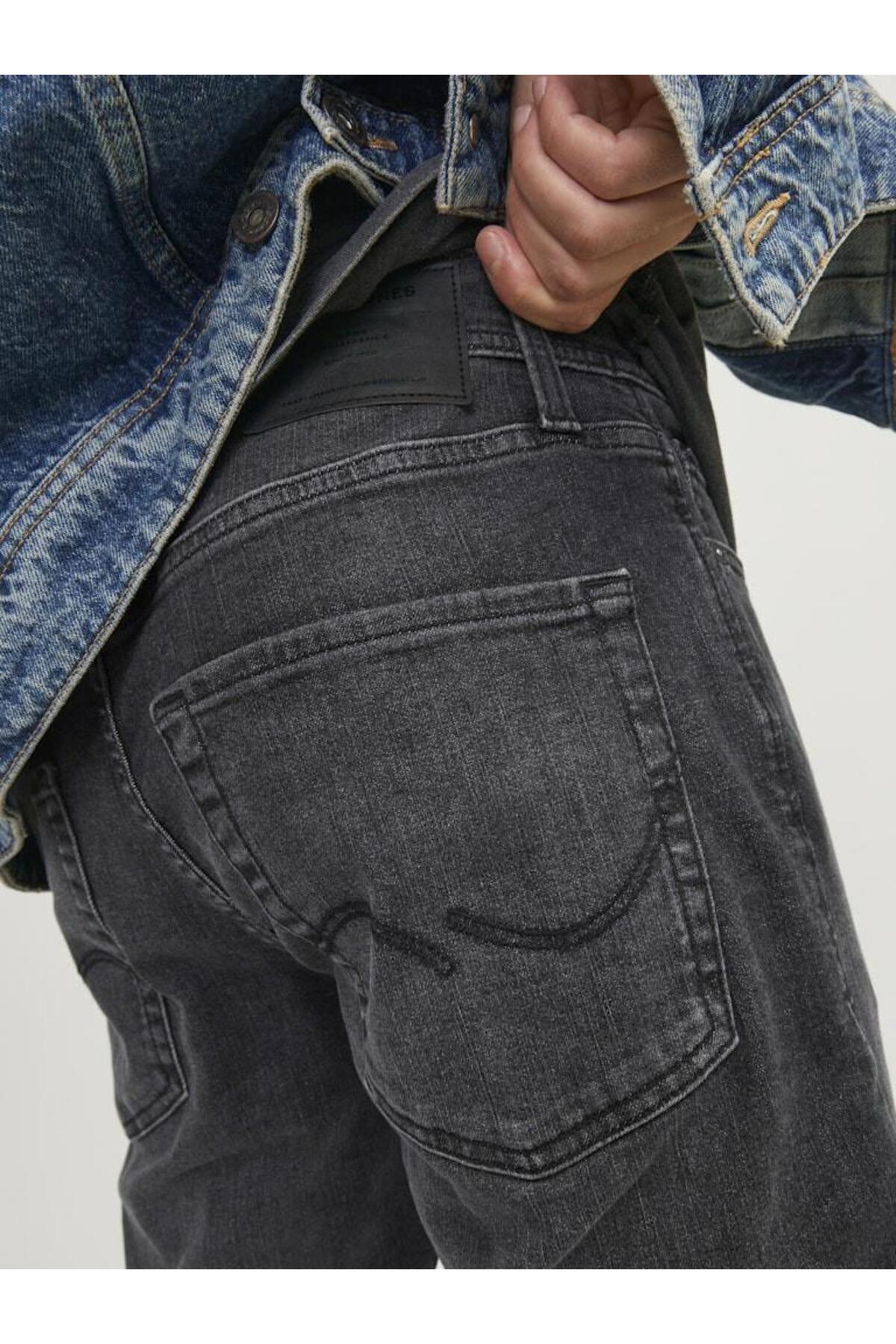 شلوار مردانه راسته فاق نرمال | جک اند جونز Jack & Jones 12246915 - تصویر 5