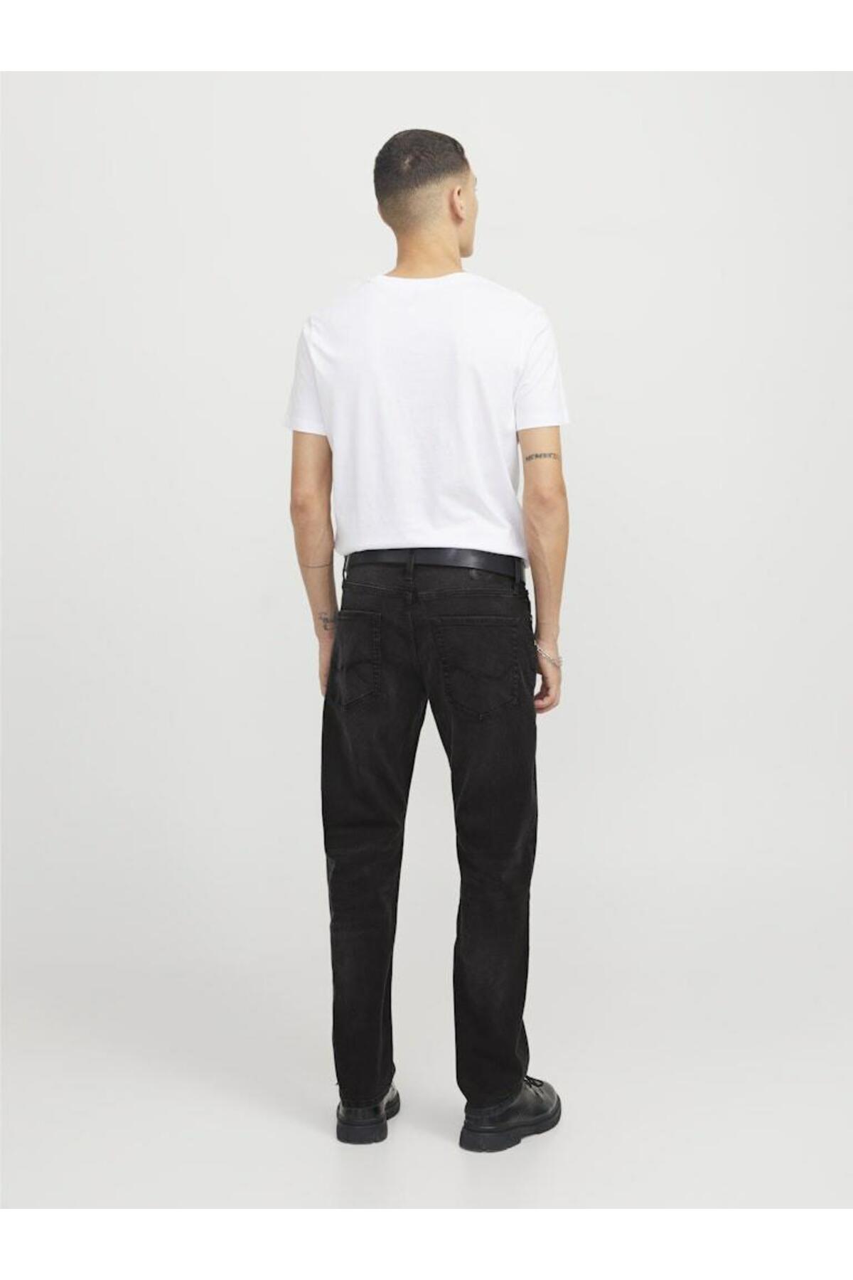 شلوار جین مردانه راسته فاق نرمال | جک اند جونز Jack & Jones 12264026 - تصویر 7