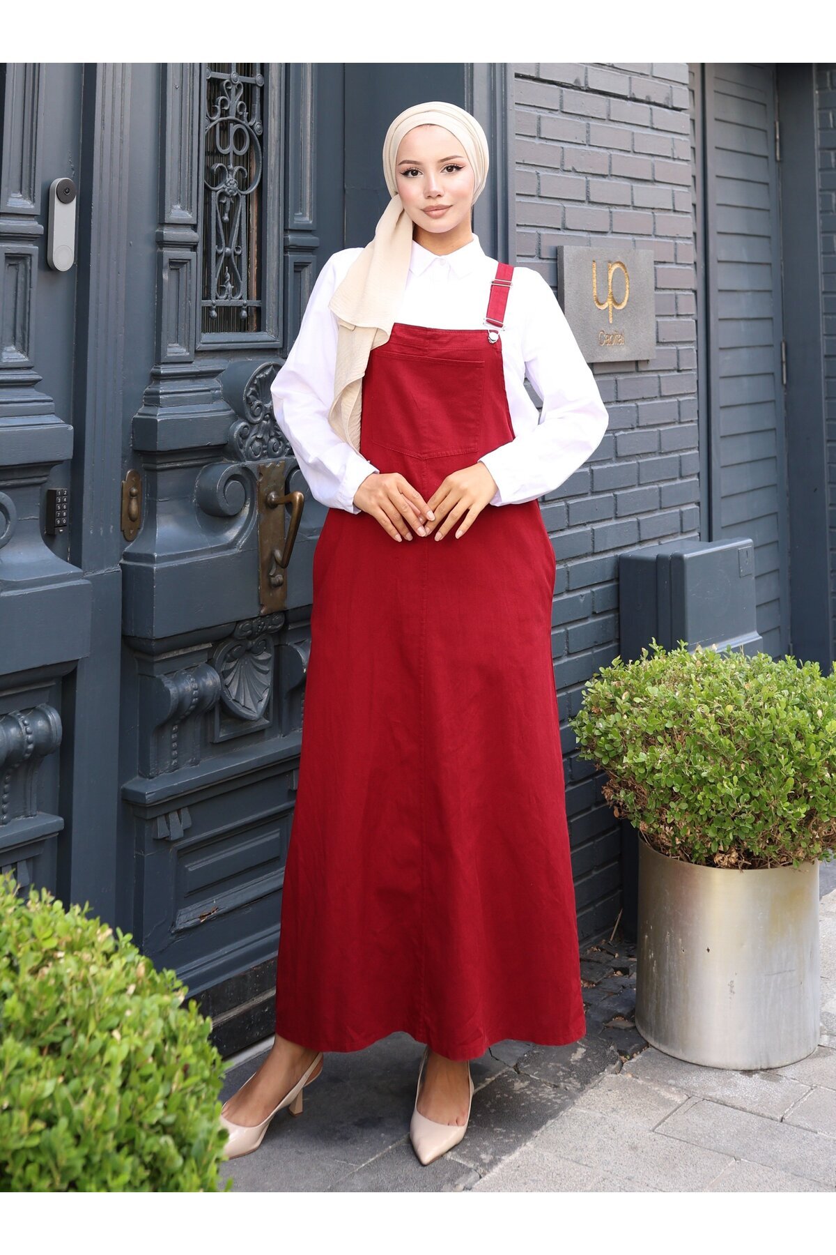 VAV GABARDİN TULUM - Bordo -