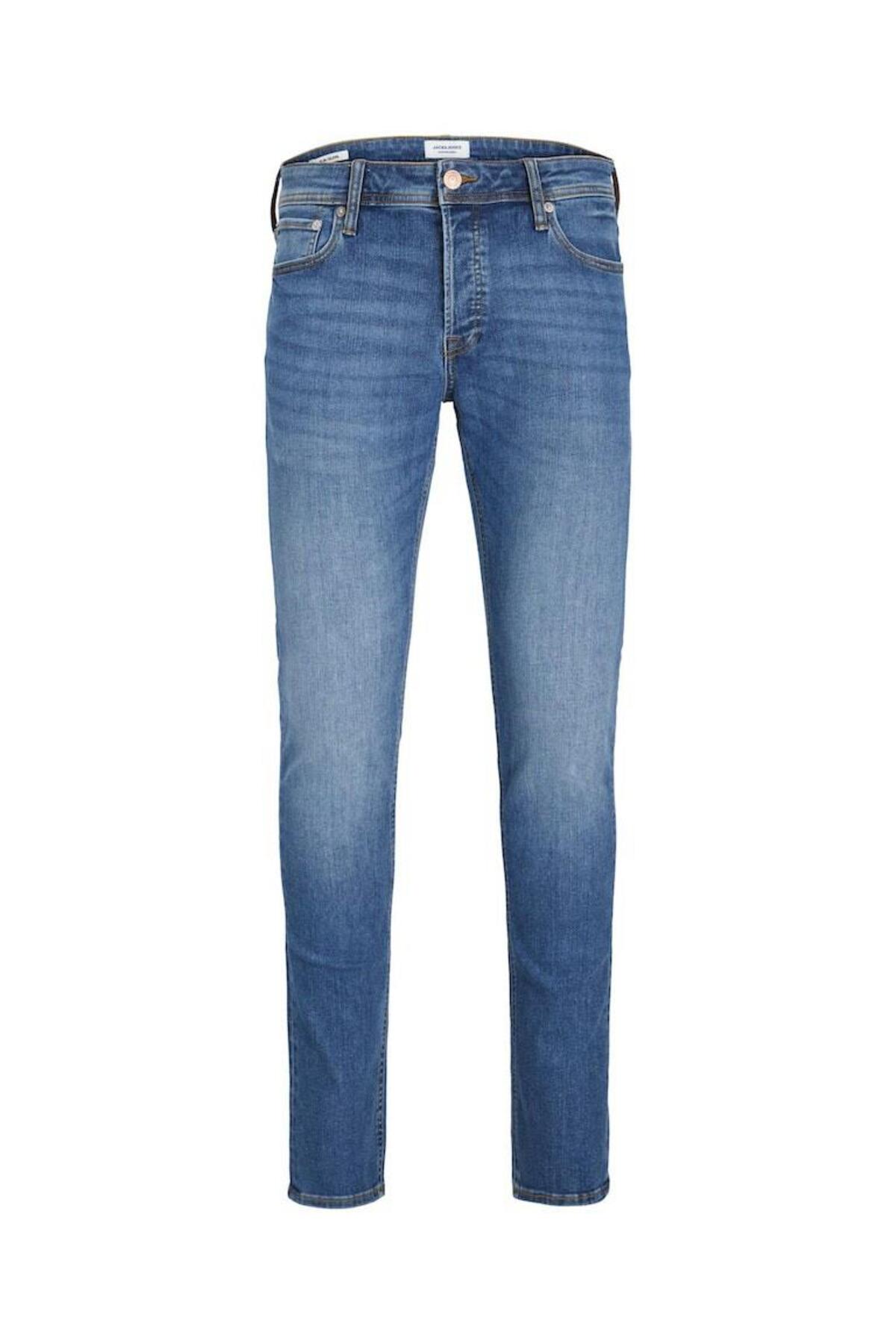 Jack & Jones  Jjiglenn Jjoriginal Sq 223 Noos Mavi Erkek Jean Pantolon 12243592