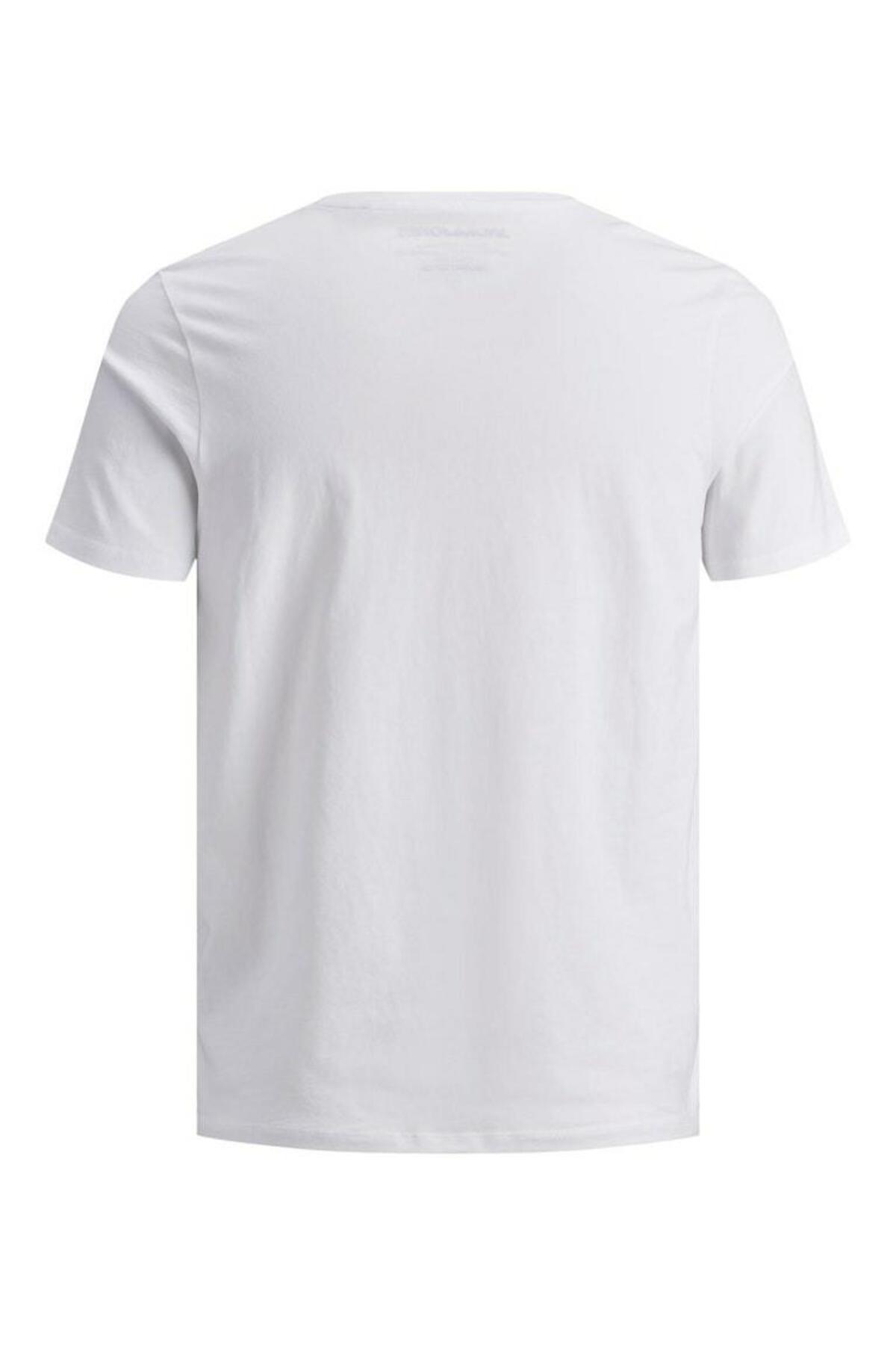 تیشرت مردانه راسته آستین کوتاه | جک اند جونز Jack & Jones 4YETSBS36140 - تصویر 2