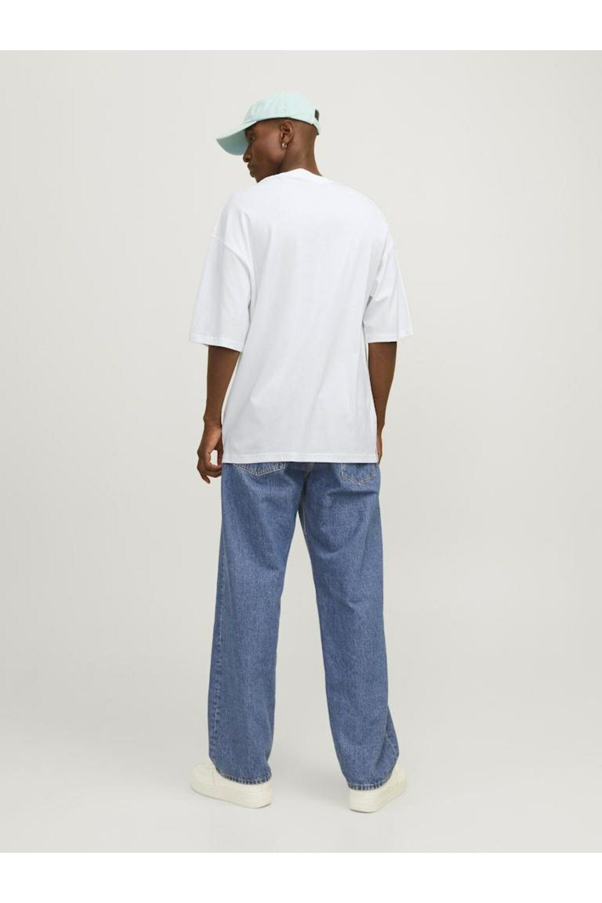 تیشرت مردانه راسته آستین کوتاه | جک اند جونز Jack & Jones 12259975 - تصویر 3