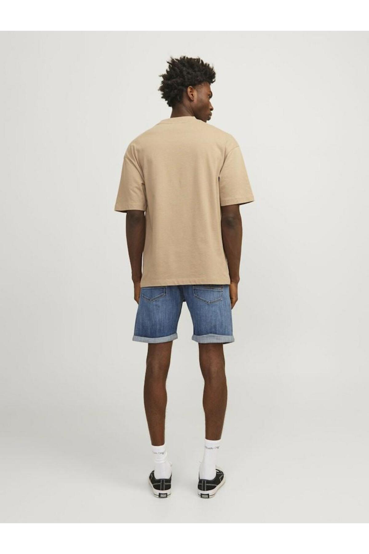 شلوارک مردانه راسته فاق نرمال | جک اند جونز Jack & Jones 12249092 - تصویر 6