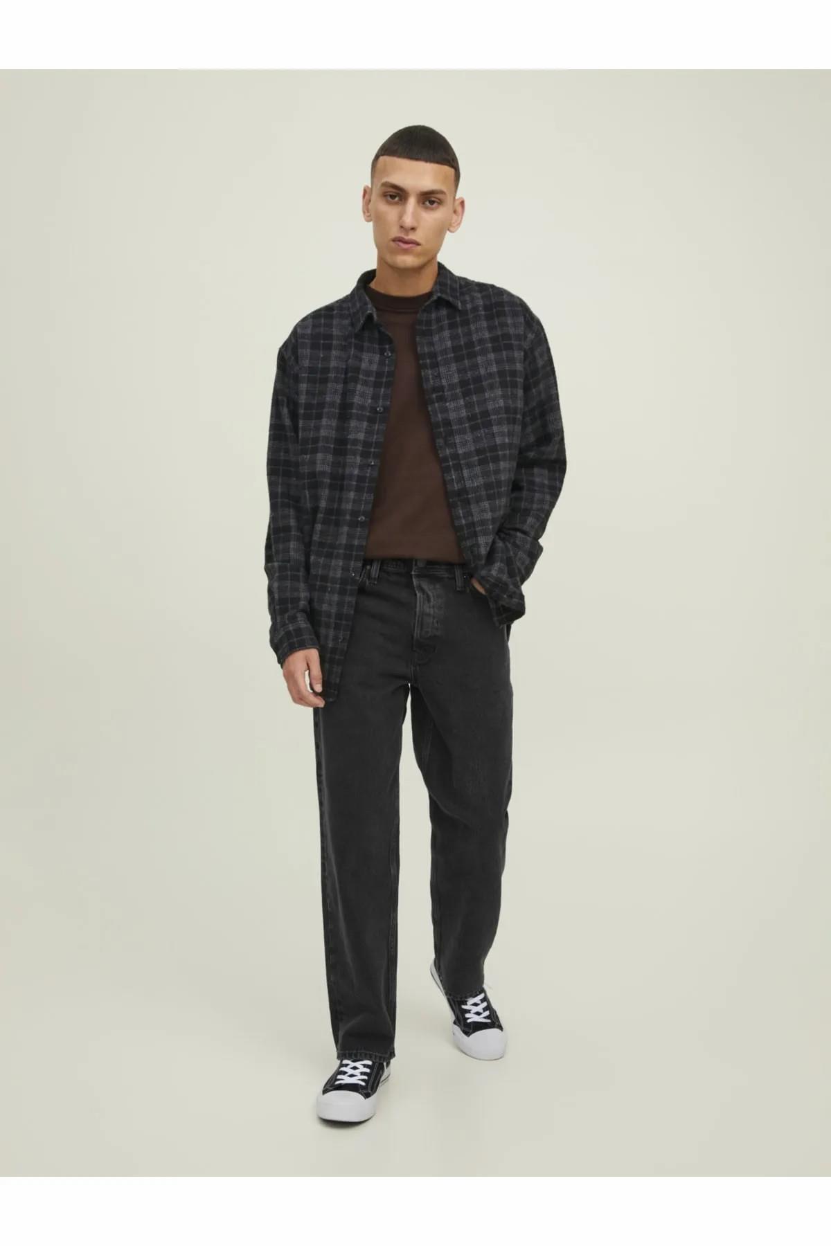 شلوار جین مردانه جک جونز مدل Eddie JJ کد 12216879 جک اند جونز شلوار جین Jack & Jones