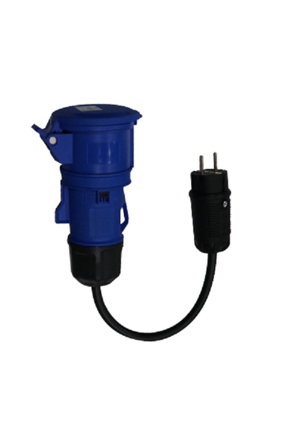 HIMS HCCA-MM3216-F 3x2,5 TTR 1/16A Fiş - 3/32A Priz 30cm Kablolu Dönüştürücü